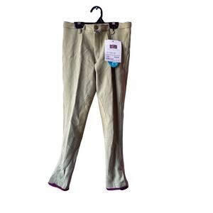 Horse Riding equestrian Classic by devon-aire khaki 10R NWT